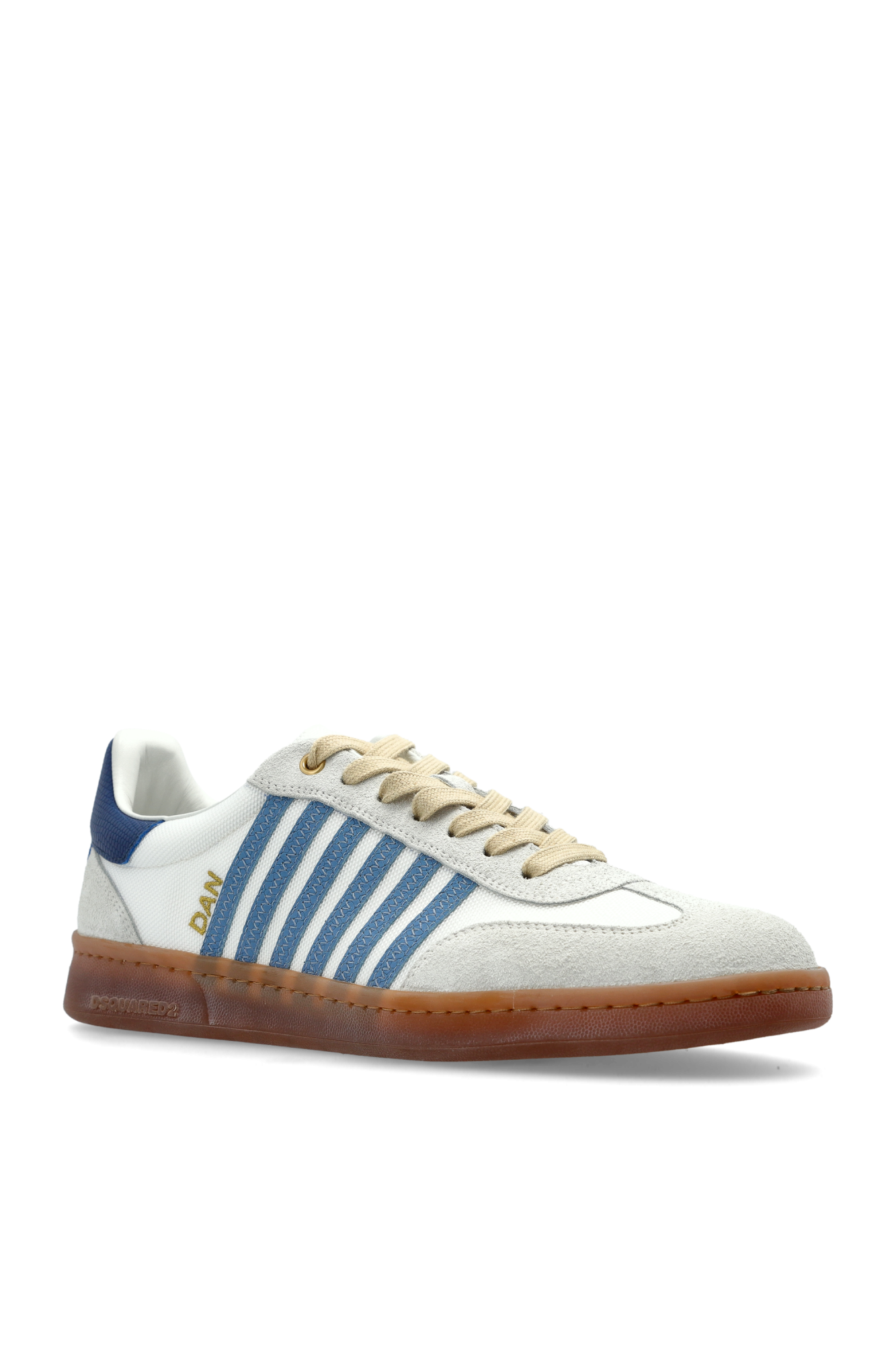 【送料&関税込】Dsquared2 Nylon White Sneakers Leather sneakers Canadian Dsquared2 | color White | Gomez.pl/en